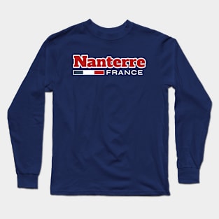 Nanterre France Retro Long Sleeve T-Shirt